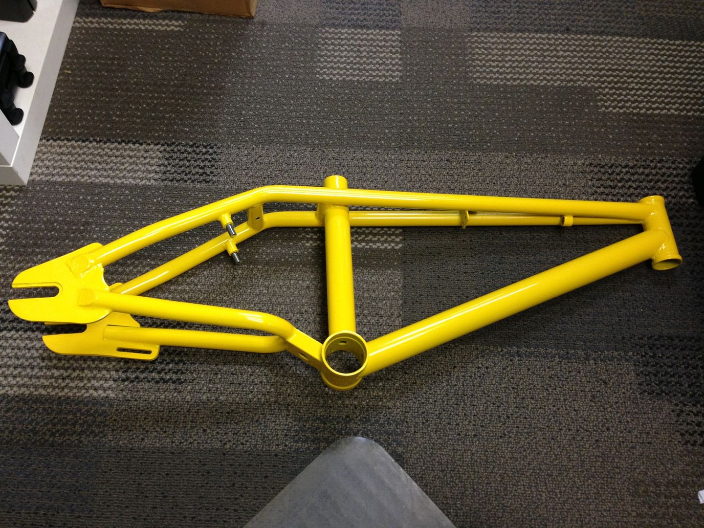 twin tube bmx frame