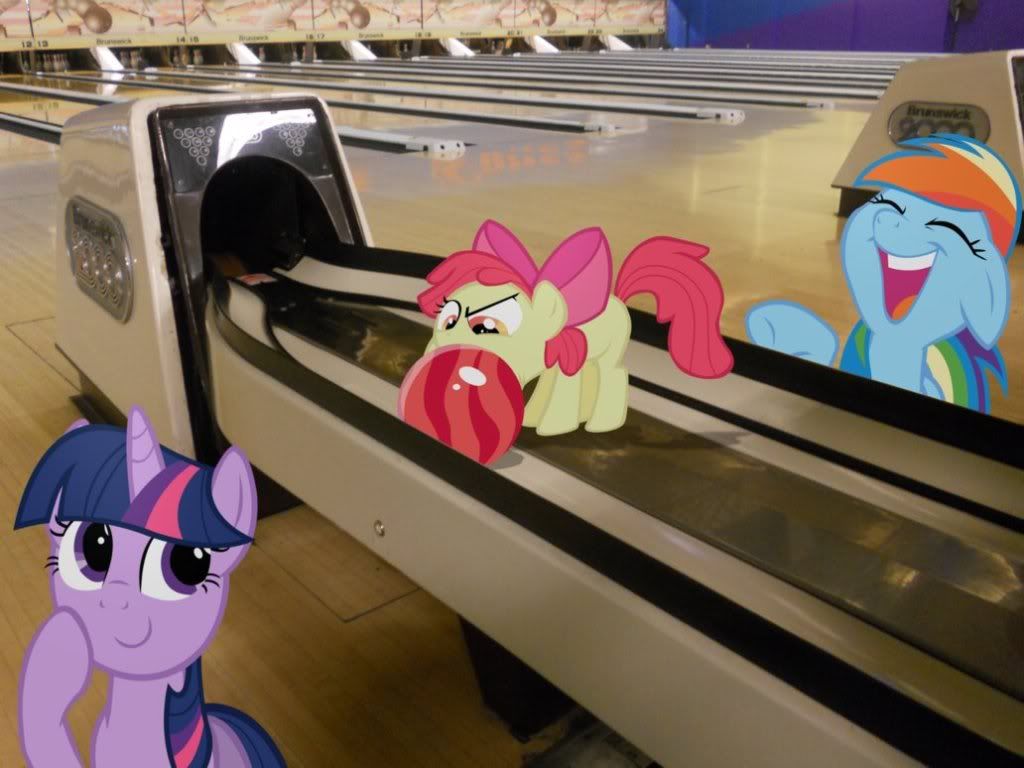 ponies_in_a_bowling_alley_by_bryal-d4k1l