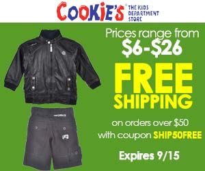 Take Free Shipping On Orders Over $50 on all Akademiks at Cookies Kids with coupon code SHIP50FREE!