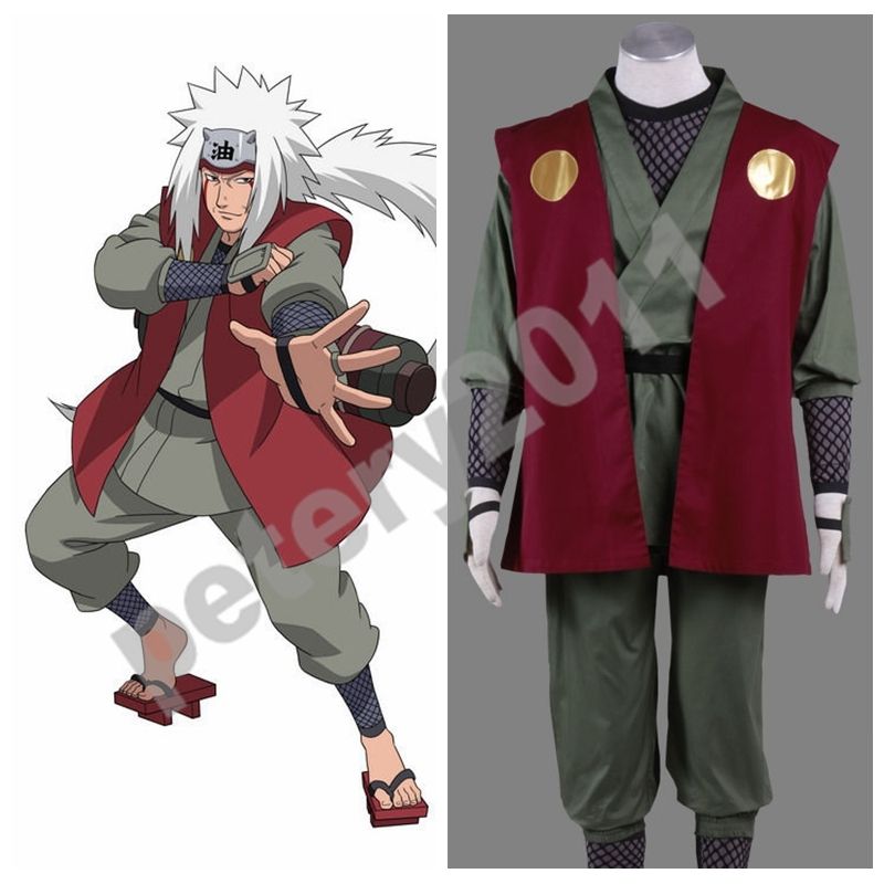 Custommade Naruto Anime Jiraiya Cosplay Costume Halloween eBay