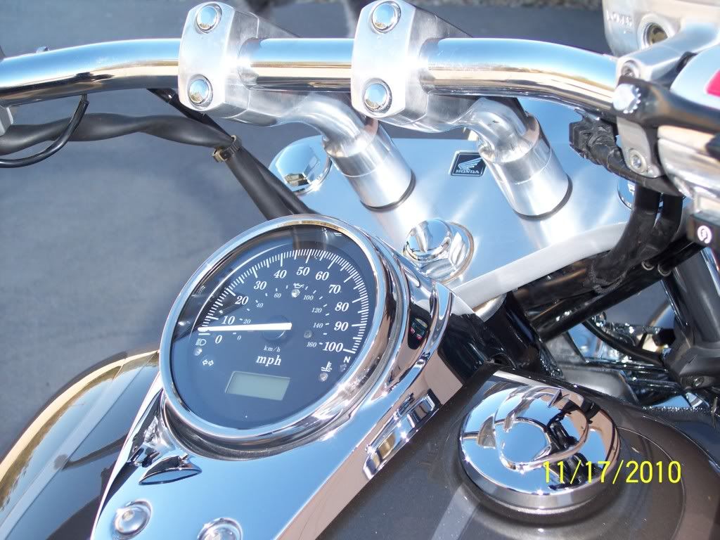 Handlebar Risers Honda Shadow Forums