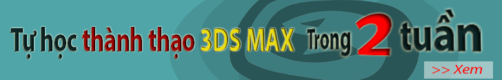 tự học 3ds max tại nhà chuyên ngành kiến trúc