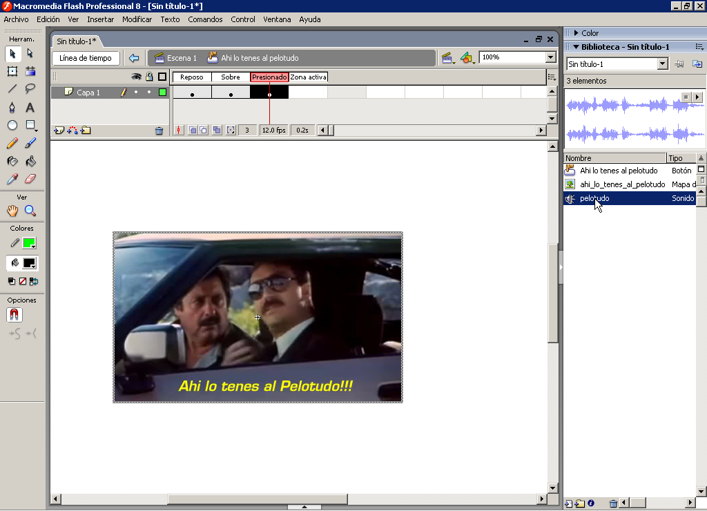 FLASH TUTORIAL SONIDO flash tutorial sonido: