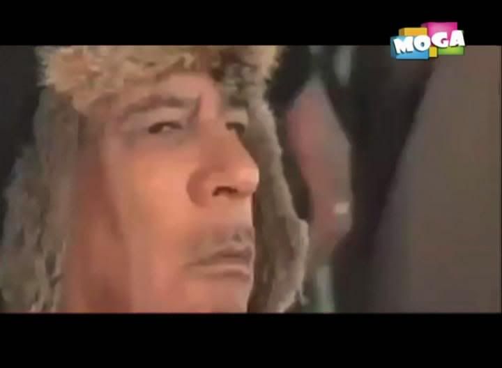 قناة موجه كوميدي وفيديو تريقة جديد معمر القذافي TVRip