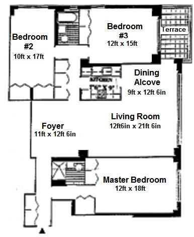 61-20 Grand Central Parkway Floor Plan