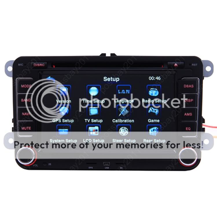 Volkswagen T5 Caravelle Car GPS Navigation DVD Player  