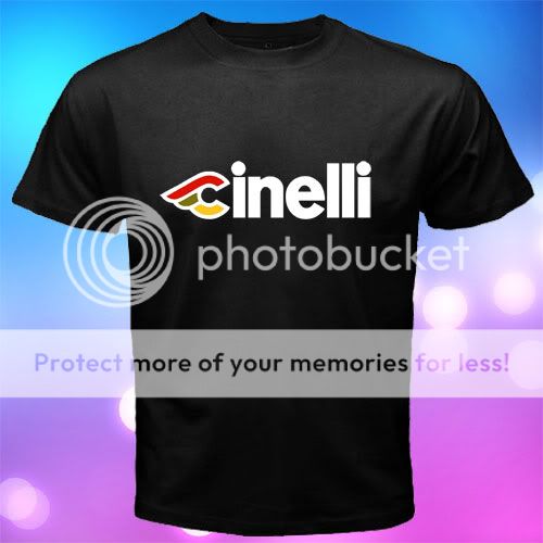 NEW *CINELLI* 2 LOGO *BIKE Men T shirt size S to 3XL  