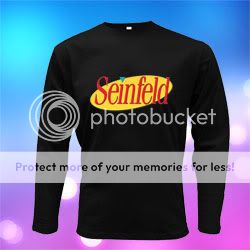 NEW TV SERIES *SEINFELD LOGO Men T shirt size S to 3XL  