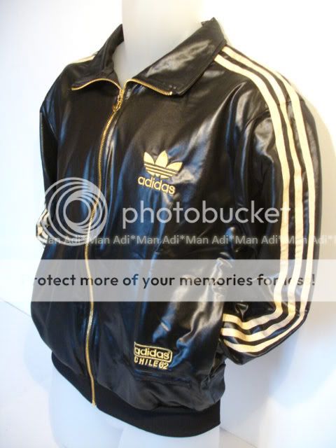 ADIDAS ORIGINALS CHILE 62 FULL TRACKSUIT BLACK/GOLD (M)  