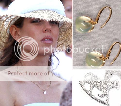 as you see same pendant wears charllotte casiraghi