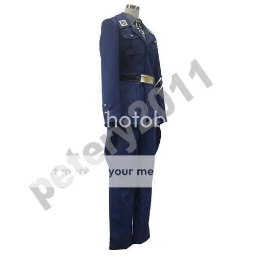 Axis Power Powers Hetalia APH Prussia Gilbert Beilschmidt Cosplay 