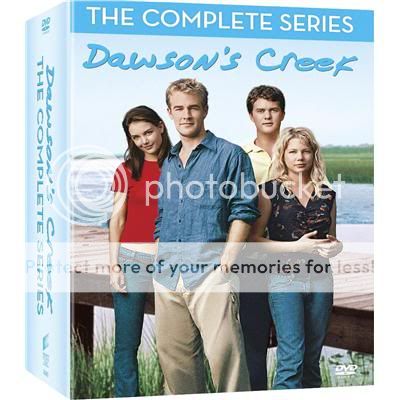   boxed dvd set dawson s creek the complete series seasons 1 to 6